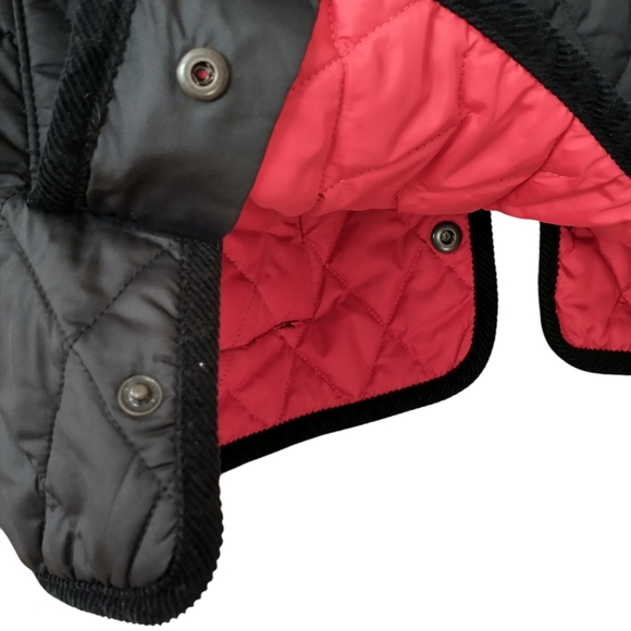 Polo Ralph Lauren Black/Red Quilted Big Kid's Jacket - Picture 14 of 15
